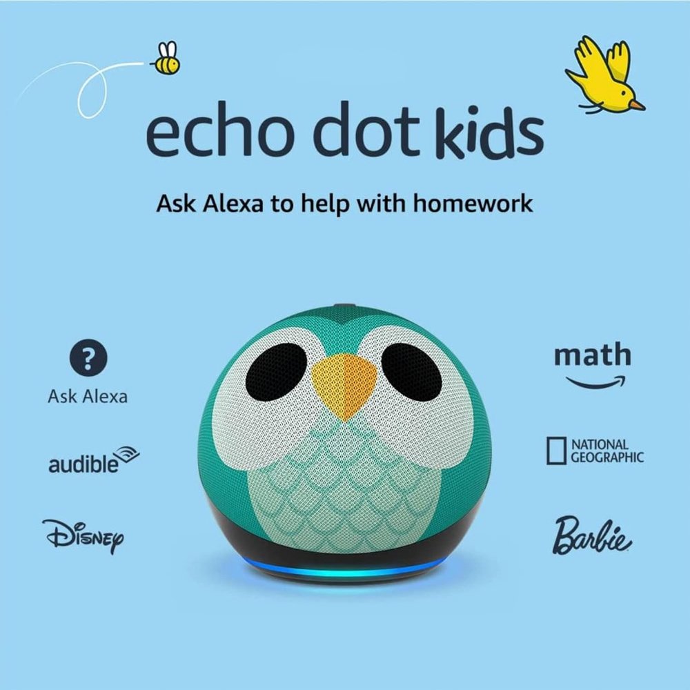 5th Gen Kids 2022 release Echo Dot parental controls